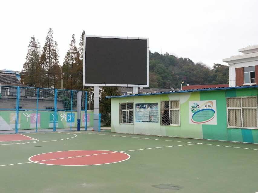 南京江寧實驗小學(xué)P10戶外全彩雙立柱1